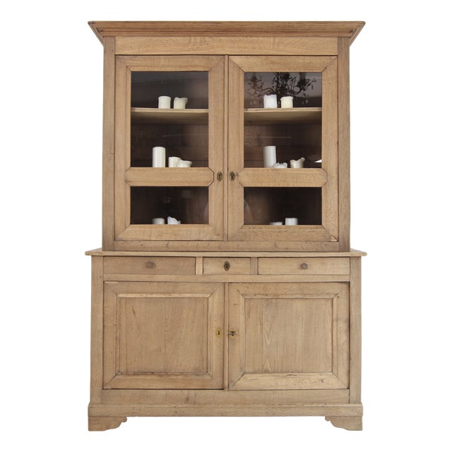 Late 19th Century Oak Buffet Cabinet For Sale