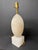 Visual Comfort Julie Neil Versa table lamp. Beautiful specimen of alabaster with a braided cord. Socket rated up to 100...