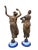 After Canova, Dancer & Musician, 19th Century, Bronze Sculptures, Set of 2 For Sale