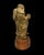 Antique Japanese Wooden Hotei with Gilt-Coloured Finish, Early Shōwa Period, 1920s-1940s For Sale - Image 12 of 15