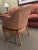 Wood 1960s Single McGuire Bamboo & Cane Upholstered Game Chair For Sale - Image 7 of 10