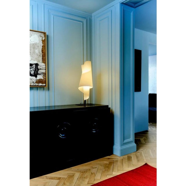 Mid-Century Modern TALLA 3 Table Lamp in Steel & PVC from Josep Aregall For Sale - Image 11 of 15