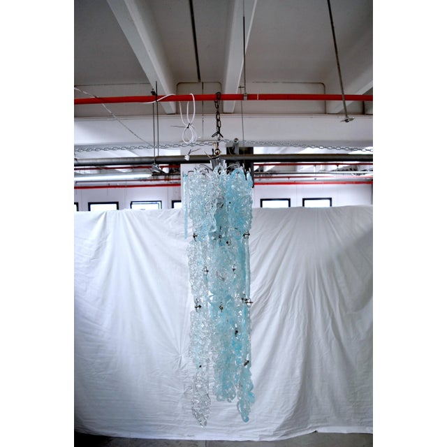 Mid-Century Crystal Spider Pendant Lamp from Vistosi, 1950s For Sale - Image 9 of 10