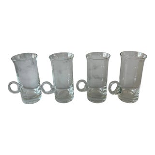 Set of 4 Vintage Irish Coffee Glasses For Sale