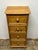 English Vintage English Pine Chest of Drawers For Sale - Image 3 of 7