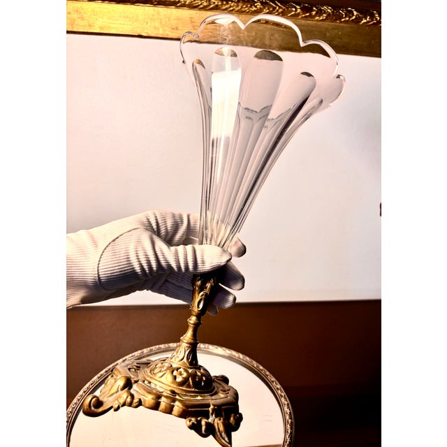 Cornet Vase from Baccarat For Sale - Image 10 of 12