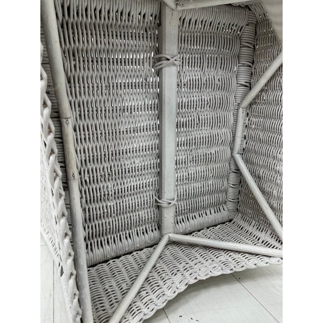 Vienna Secession Wicker Armchair, Austria, 1905 For Sale - Image 10 of 11