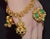 Vintage Portuguese Italian Solid 19.2k & 18k Gold Etruscan Revival Multigem Fob Charm Bracelet For Sale - Image 10 of 15