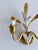 1970s Italian Gilt and White Tole Two-Light Wall Sconces Masca, 1970s, Set of 2 For Sale - Image 5 of 17