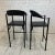 1980s Cy Mann Post-Modern Leather Barstools For Sale - Image 5 of 13