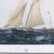 Antique Seascape Print of “The America” Winner of the Cowes Club Cup by Oswald W. Brierly C1851 Measures - 25"H x 31.5"W x...