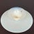 Glass Crate & Barrel Orchid White Collection Opalescent Glass Cake Stand Plate For Sale - Image 7 of 8
