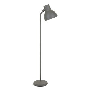 Late 20th Century Post-Industrialist Aluminum Floor Lamp For Sale
