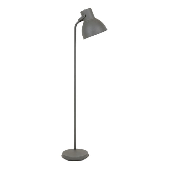 Late 20th Century Post-Industrialist Aluminum Floor Lamp For Sale