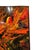 1970s Richard Mann "Red" Abstract Acrylic Painting in Metal Frame For Sale - Image 5 of 5
