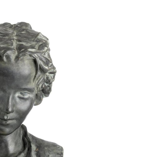 Soares Dos Reis, Wild Flower, 1878, Plaster For Sale - Image 4 of 6