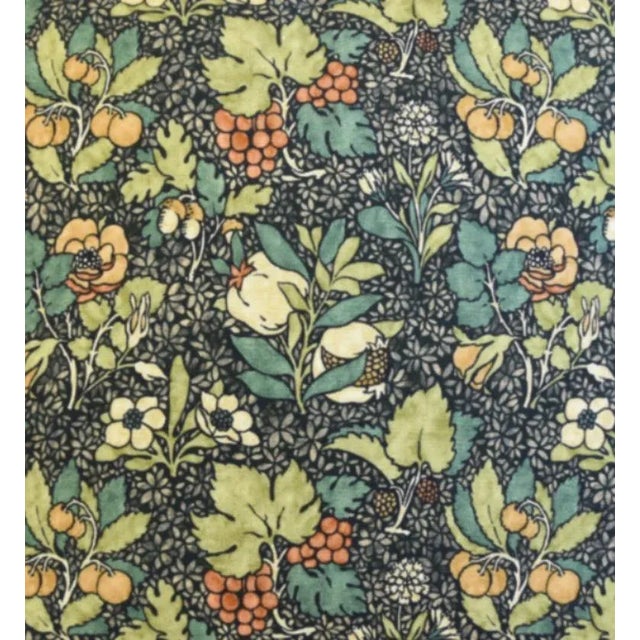 G P & J Baker Lush Meadow & Fruit Botanical Feather/Down Pillow 20" Square For Sale - Image 4 of 8