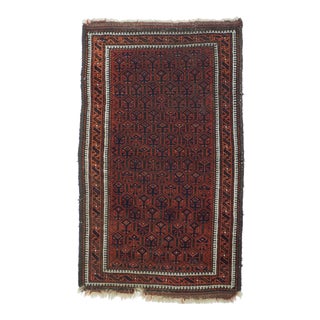Antique Balouch Rug 2'8'' X 4'0" For Sale
