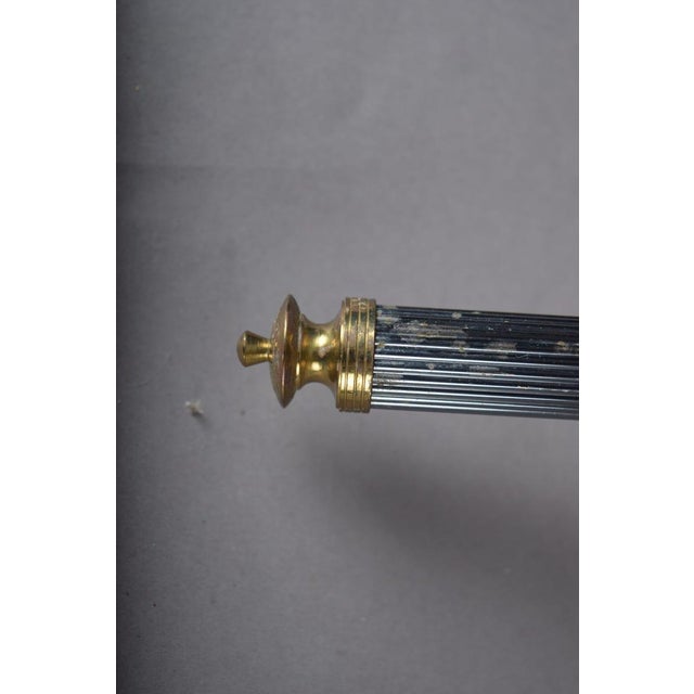 White 1970s Wall Lights, Style of Maison Jansen, Neoclassical French Design - a Pair For Sale - Image 8 of 12