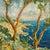 Vintage Mid Twentieth Century Postimpressionist " Stupiste, Komiza " Framed Original Adriatic Seascape Impasto Oil Painting For Sale - Image 10 of 18