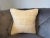 1990s Anatolian Hemp Throw Pillow, Warm Camel Golden Beige Cushion, Handwoven Turkish Pillow With Insert, 16x16 In For Sale - Image 5 of 6
