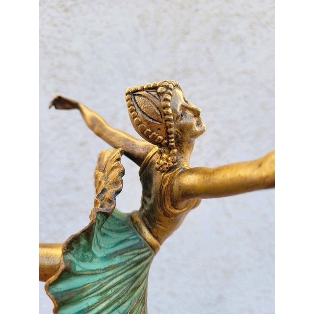 H Fournier, Ballerina Dancer, 1920s, Bronze For Sale - Image 3 of 18