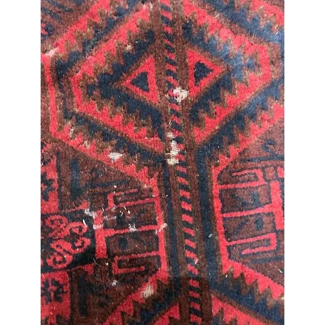1970s Vintage Baluchestan Rug For Sale - Image 9 of 13