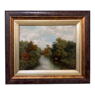 20th Century French Oil Painting For Sale