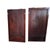 Wood Mid 20th Century Chinese Reverse-Painted Glass Ancestor Portraits in Carved Wood Frames--Pair For Sale - Image 7 of 12