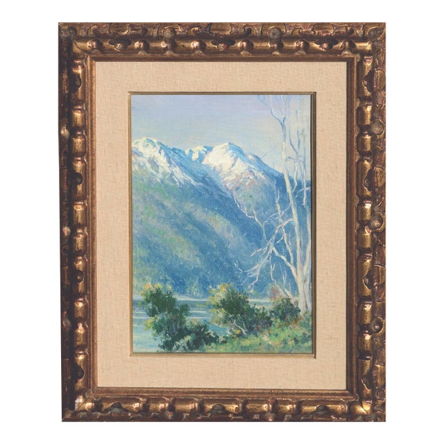 Todos Los Santos Lake, Chile, Mid Century South America Landscape by Marco Ortiz For Sale