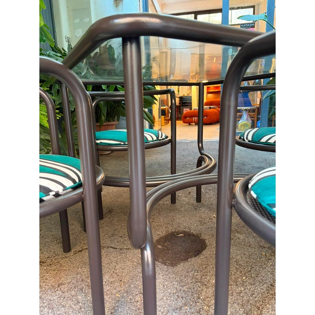 Brown Locus Solus Set by Gae Aulenti for Poltronova, Italy, 1960s, Set of 5 For Sale - Image 8 of 12