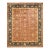 Vintage Traditional Hand Knotted Wool Area Rug, Orange - 7'10" X 10'0" For Sale