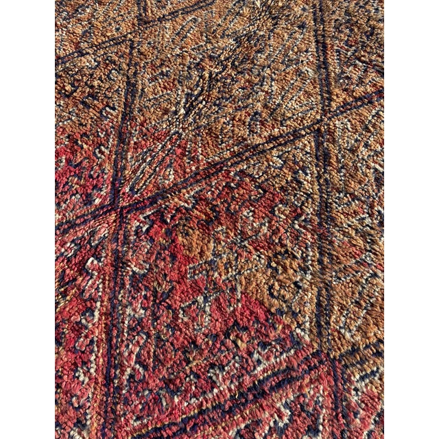 Vintage Moroccan Berber Wool Rug, 1990 For Sale - Image 6 of 10