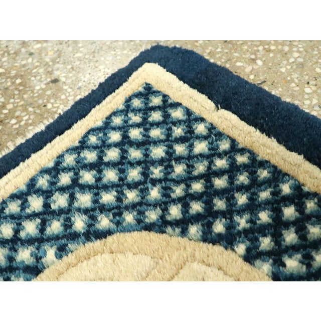 Galerie Shabab Collection Early 20th Century Chinese Peking Rug For Sale - Image 4 of 6