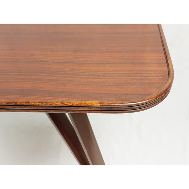 Mid-Century Modern Wood and Brass Coffee Table by Paolo Buffa, Italy, 1950s For Sale - Image 10 of 16