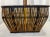 Vintage Boho Chic Burnt Bamboo and Split Reed Basket For Sale In Mobile - Image 6 of 8