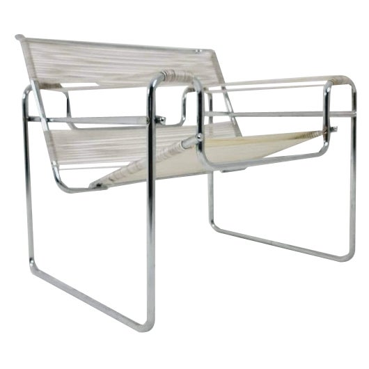 Italian Spaghetti B3 Chairs by Marcel Breuer, 1980s For Sale