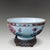Antique 18th Century Chinese Qianlong Famille Rose Enamelled Porcelain Bowl For Sale - Image 4 of 8