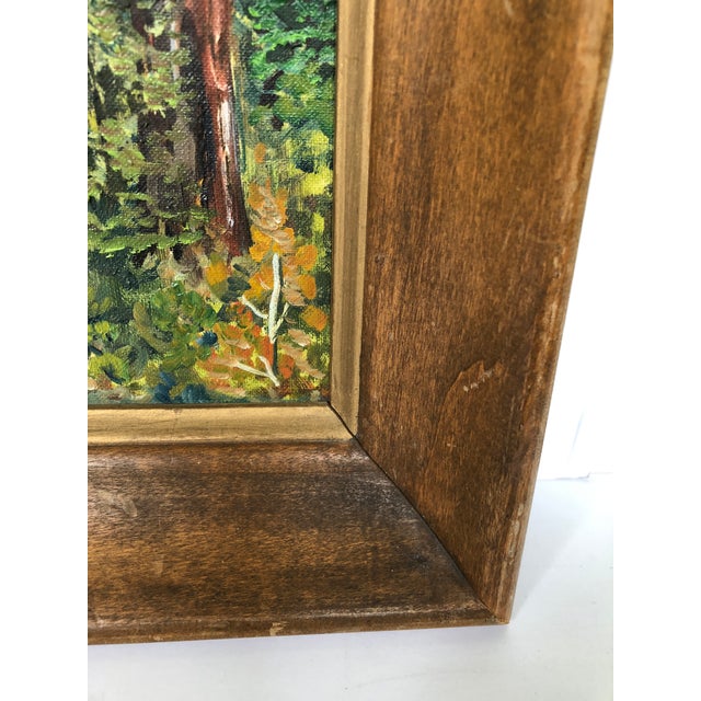 Vintage Landscape Oil Painting For Sale In San Francisco - Image 6 of 8