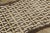 This 3x5 French Art Deco rug, handwoven in wool and dating to circa 1950–1959, presents a striking geometric lattice...