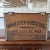 1970s 1970s Vintage Wooden Anheuser-Busch Inc. Brown Wood Beer Crate Delivery Crate Box With Hinged Lid For Sale - Image 5 of 12