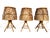 Mid-Century French Rattan and Wicker Table Lamps attributed to Louis Sognot, 1960s, Set of 3 For Sale - Image 13 of 13