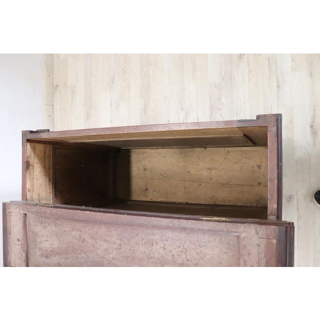 Antique Storage Buffet in Walnut, Firewood Holder, 19th Century For Sale - Image 9 of 10
