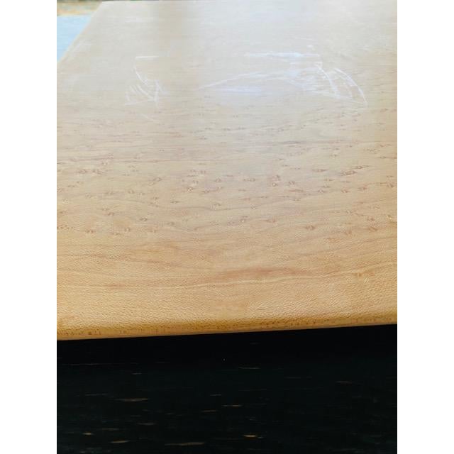 Vintage "Bird's Eye Primo Maple" Cutting Board With Sculpted Riser by Ed Wohl, Rare Design Collectible For Sale - Image 10 of 10