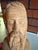 Vintage Hand-Carved Folk Art Wood Bearded Man Bust Sculpture For Sale - Image 10 of 13