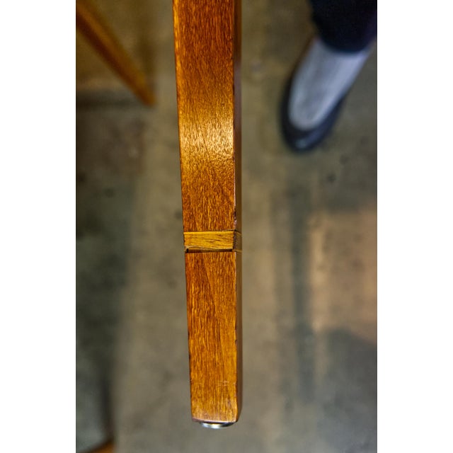 Edwardian Style Walnut Side Tables a Pair For Sale In Louisville - Image 6 of 6
