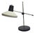 Vintage Polish Bedside Lamp in Glass and Metal, 1980s For Sale