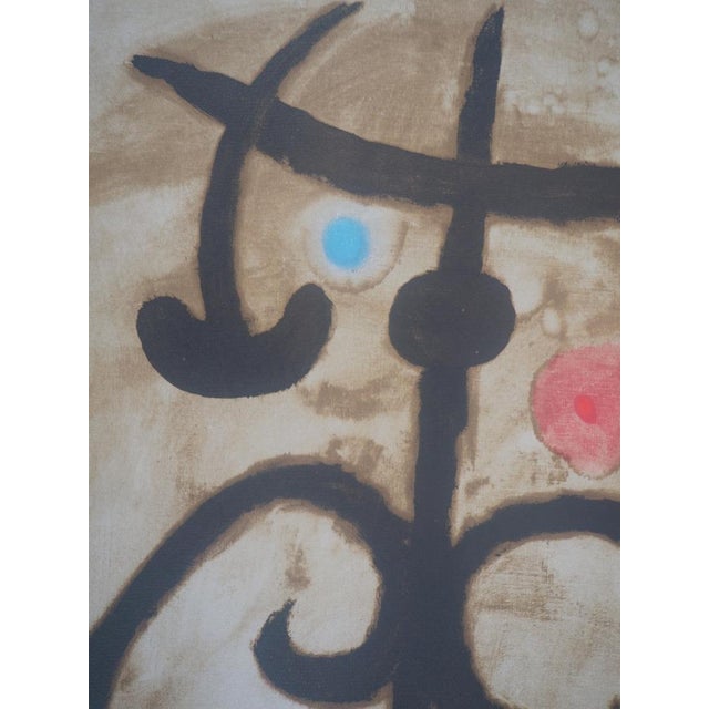 After Joan Miro, Twin Sisters, 1965, Lithograph For Sale - Image 4 of 5