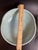 Blue Vintage 1948 Roseville Pottery Wincraft Blue Console Bowl For Sale - Image 8 of 9