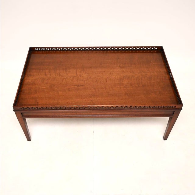 Georgian Coffee Table, 1930 For Sale - Image 6 of 11